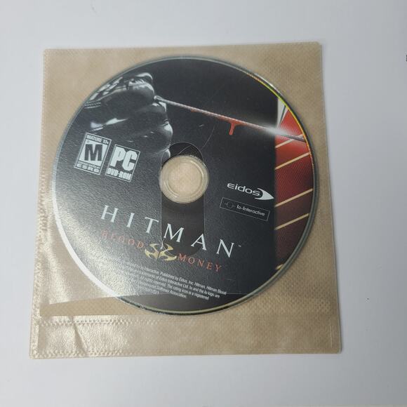 Hitman CONTRACTS & BLOOD MONEY PC DVD-ROM Video Game Bundle Rated M 17+ Eidos - Picture 5 of 5
